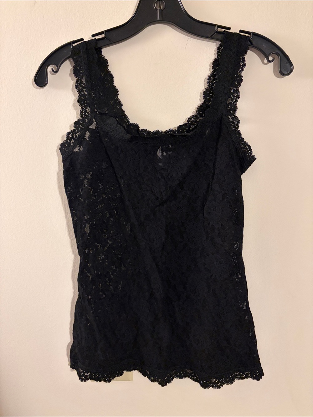 Hanky Panky Black Lace Camisole Tank